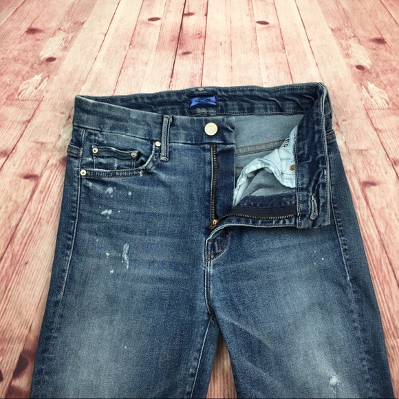 ⭐️MOTHER High Waisted Looker Jean in Loud is how I love you Size 27x29 1/2 - Picture 5 of 16